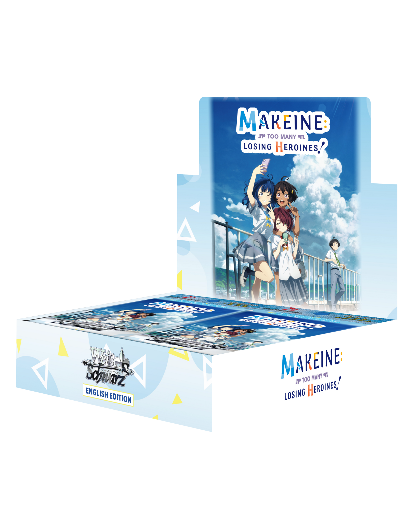 Weiss Schwarz Makenine Too Many Losing Heriones Booster Box EN.