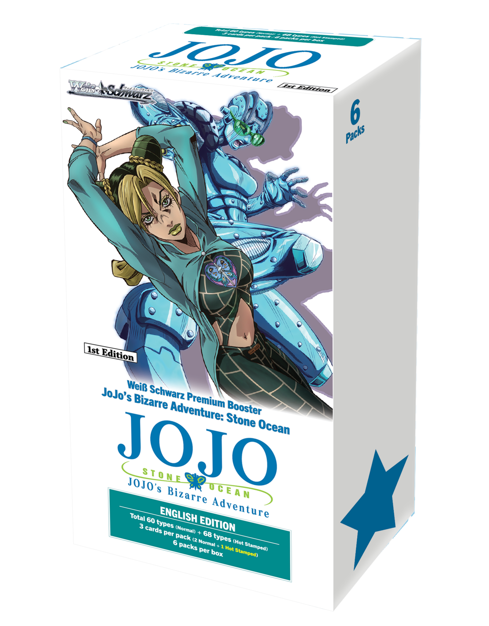 Weiss Schwarz Jojo's Bizarre Adventure: Stone Ocean Premium Booster EN.
