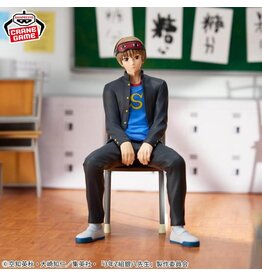 Gintama MR.Ginpachi's Zany Class Desk Figure Sogo Okita