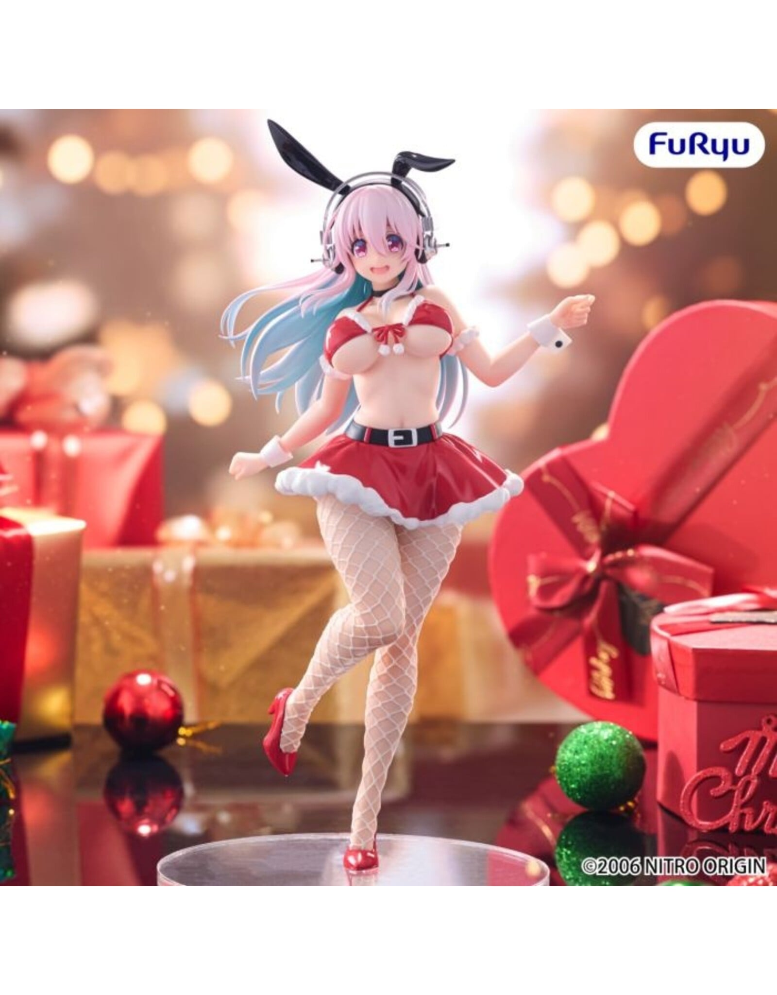 Super Sonico BiCute Bunnies Figure Santa Ver. *Pre-order*