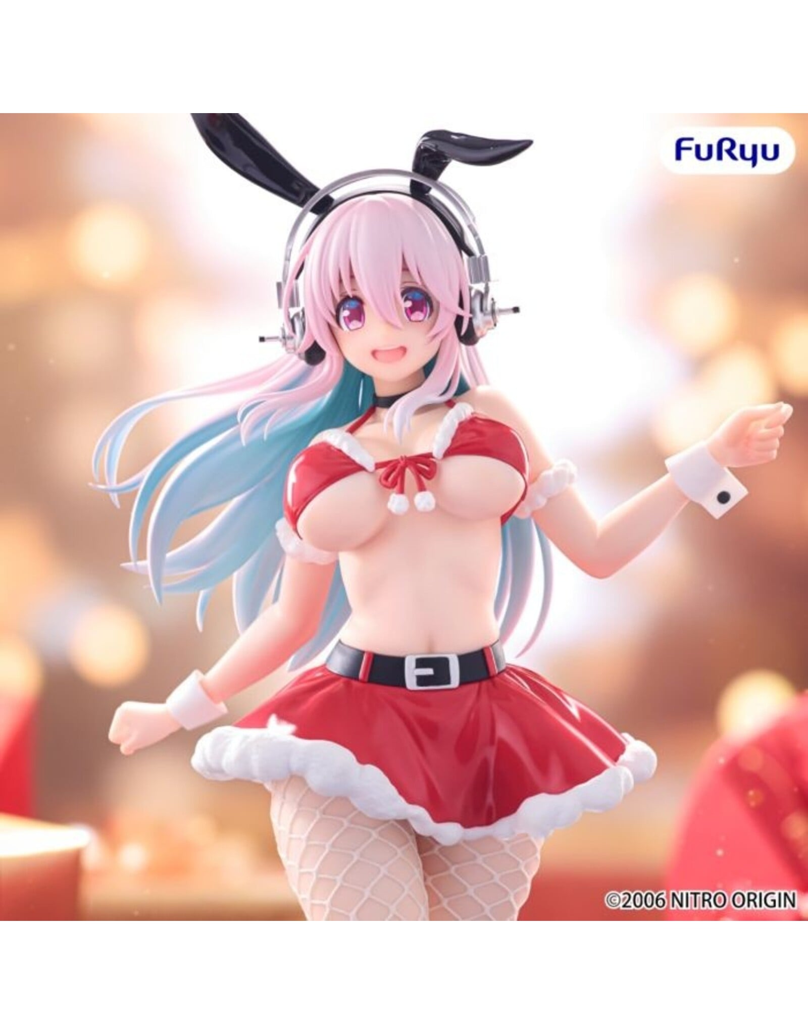 Super Sonico BiCute Bunnies Figure Santa Ver. *Pre-order*