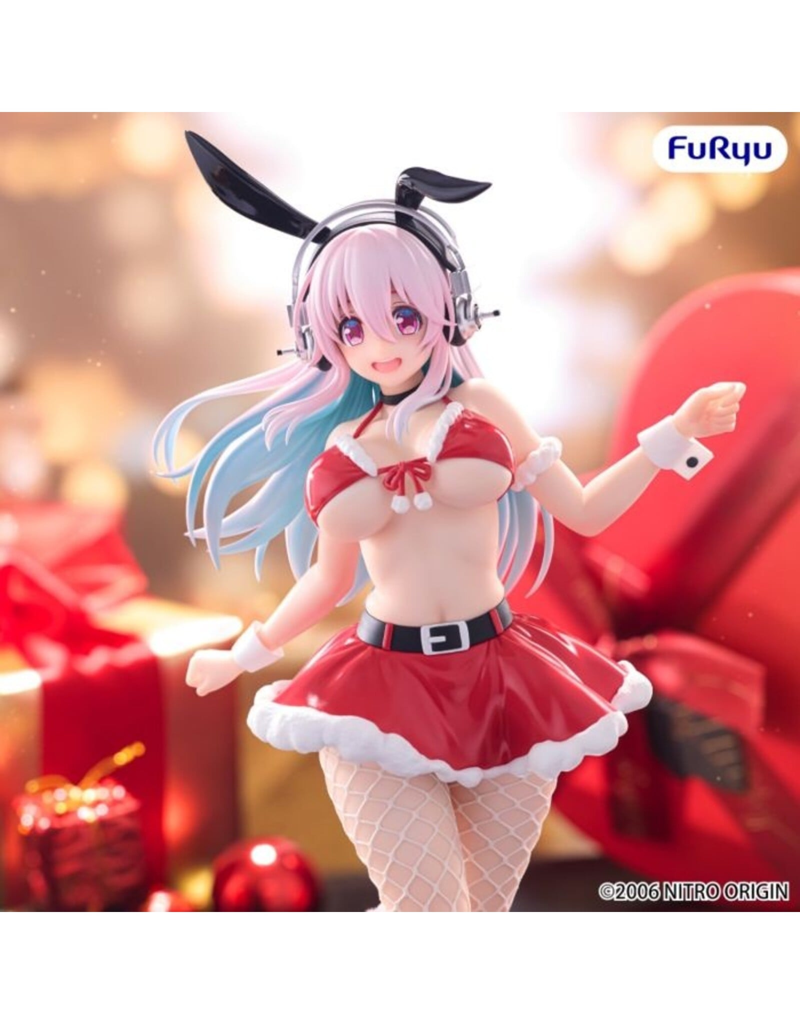 Super Sonico BiCute Bunnies Figure Santa Ver. *Pre-order*