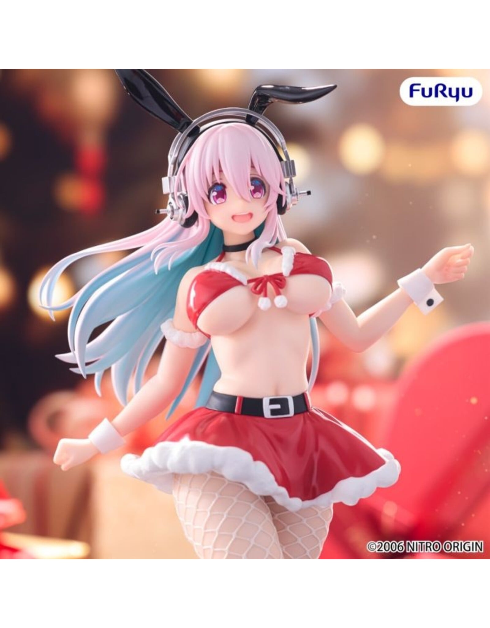 Super Sonico BiCute Bunnies Figure Santa Ver. *Pre-order*