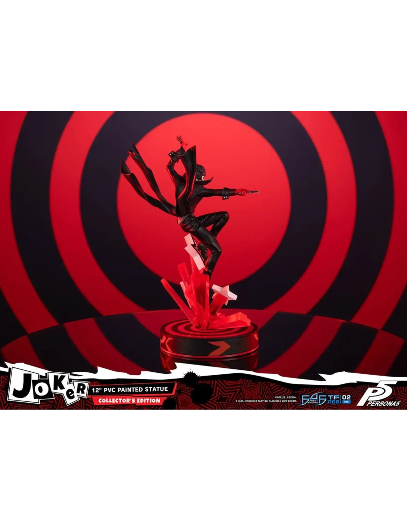 First 4 Figures Persona 5 Joker PVC Figure (Box Has Damage)