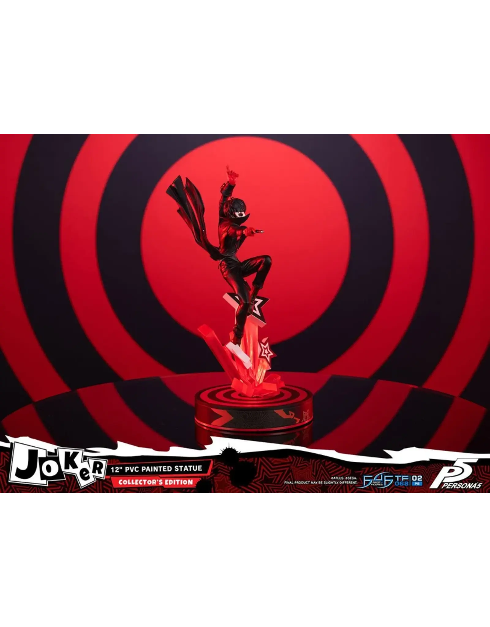 First 4 Figures Persona 5 Joker PVC Figure (Box Has Damage)