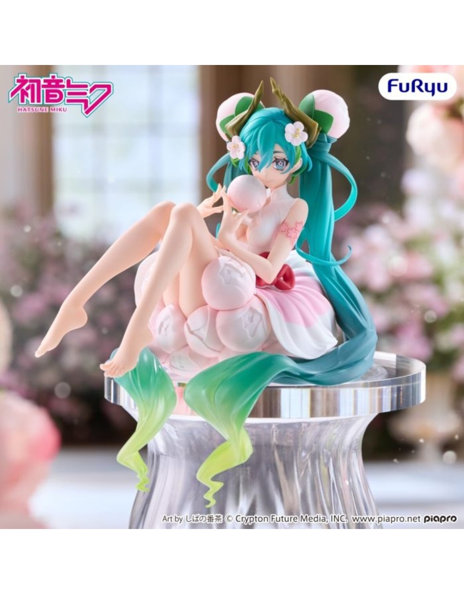 Hatsune Miku Flower Fairy White Plum Blossom Noodle Stopper Figure *Pre-order*