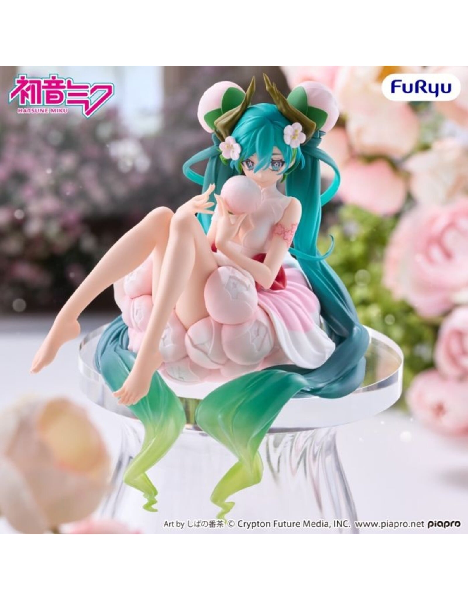 Hatsune Miku Flower Fairy White Plum Blossom Noodle Stopper Figure *Pre-order*