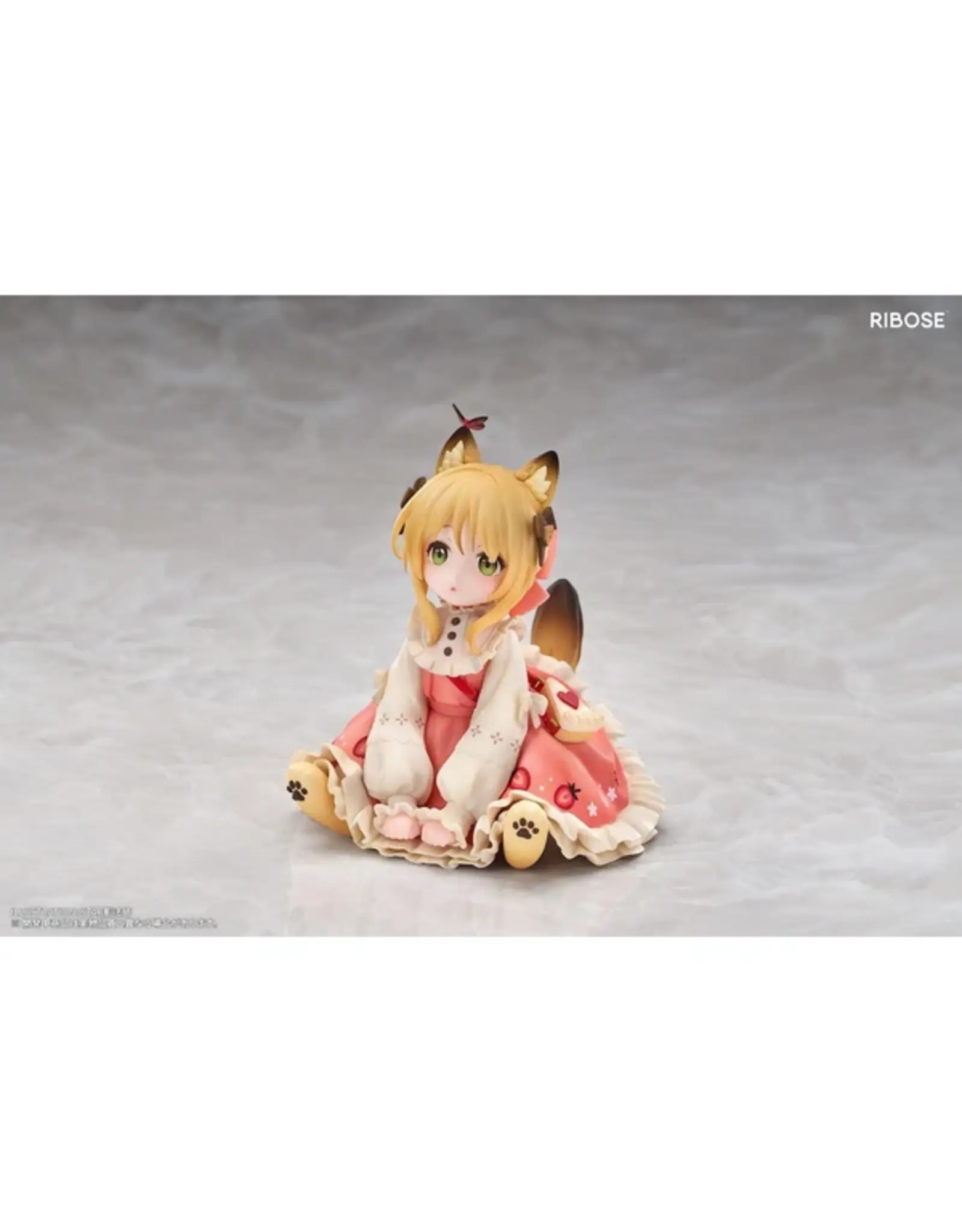 DLC Series Tea Time Cats Orange Cat Non Scale Figure *Pre-order* *DEPOSIT ONLY*