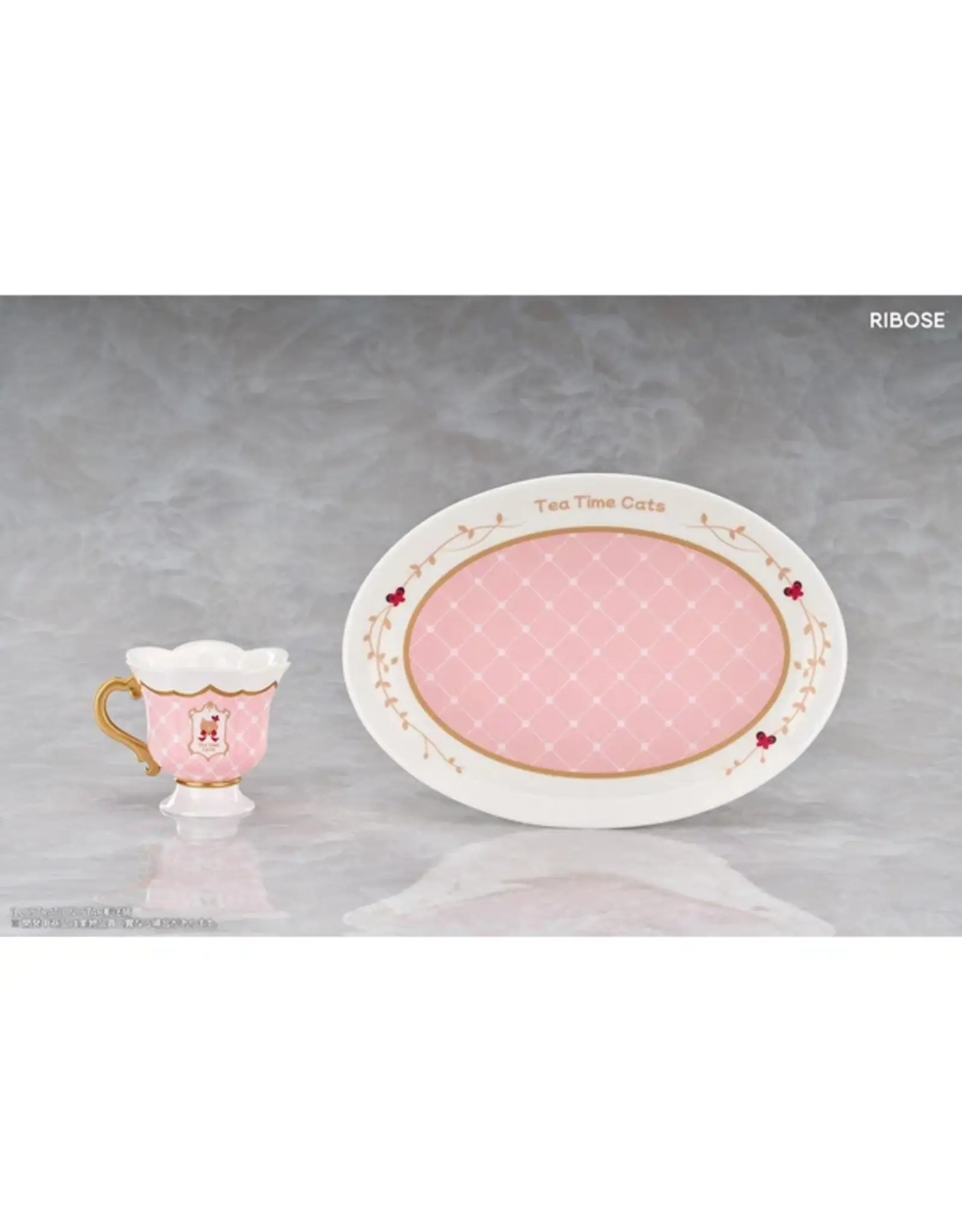 DLC Series Tea Time Cats Orange Cat Non Scale Figure *Pre-order* *DEPOSIT ONLY*