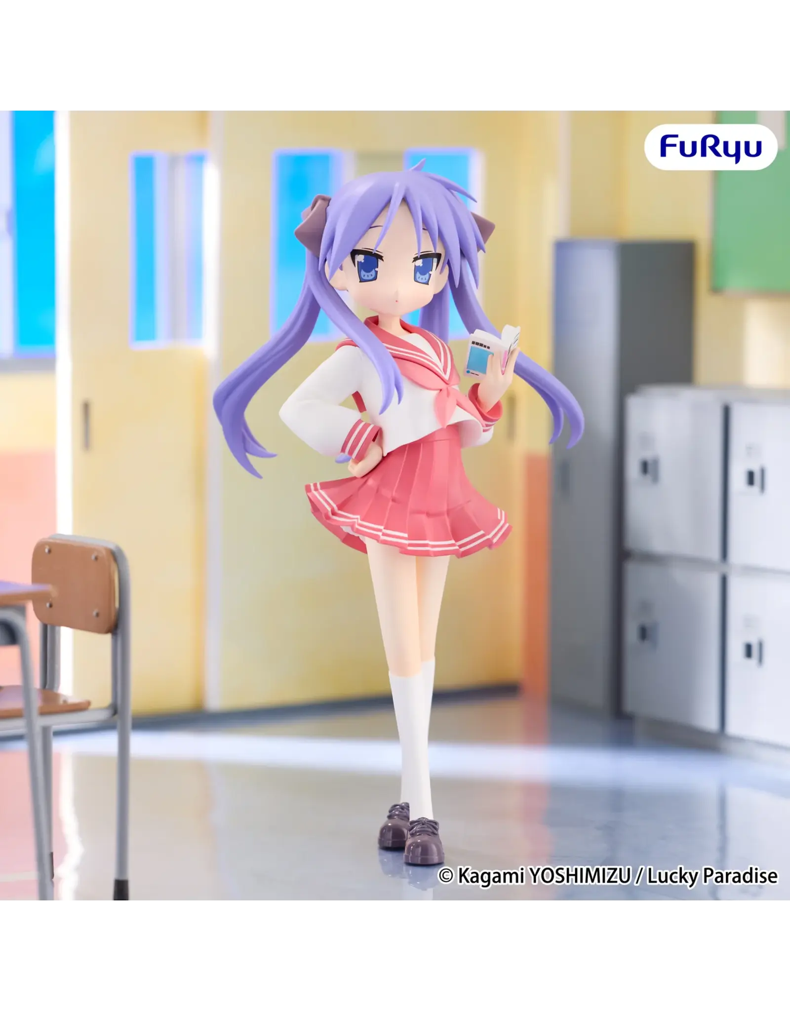 Lucky Star Kagami Hiiragi Trio Try It Figure