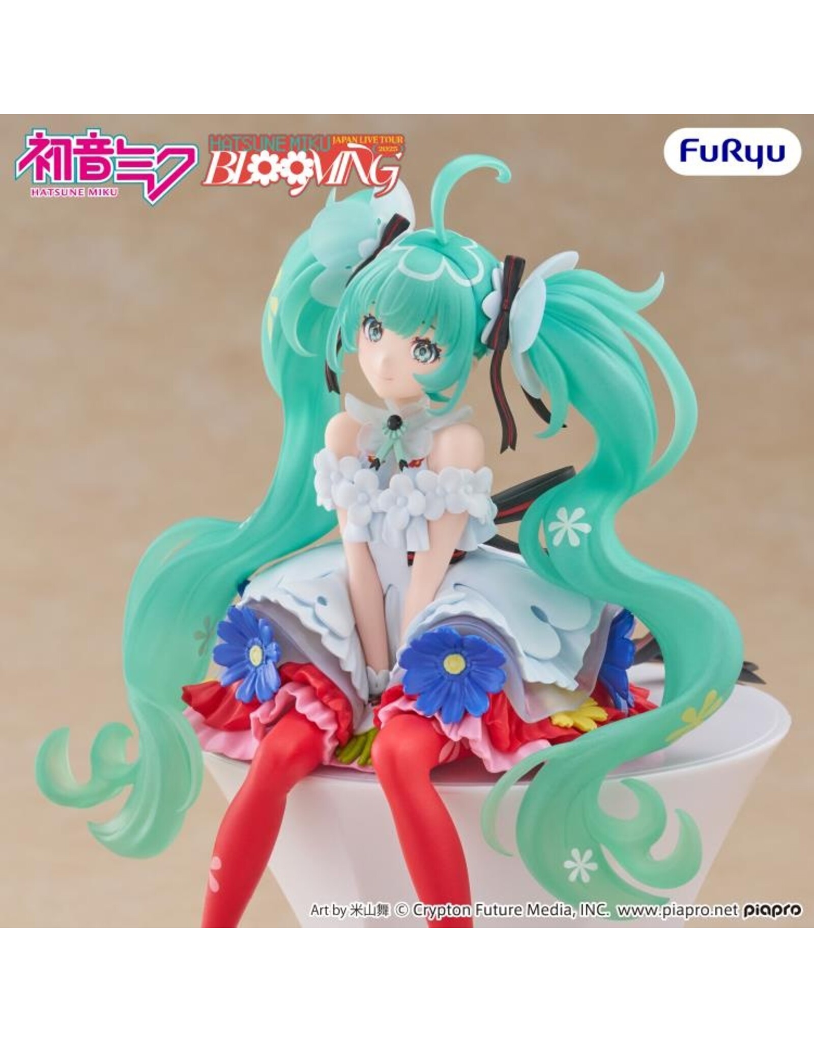Hatsune Miku Japan Live Tour 2025 Blooming Noodle Stopper Figure