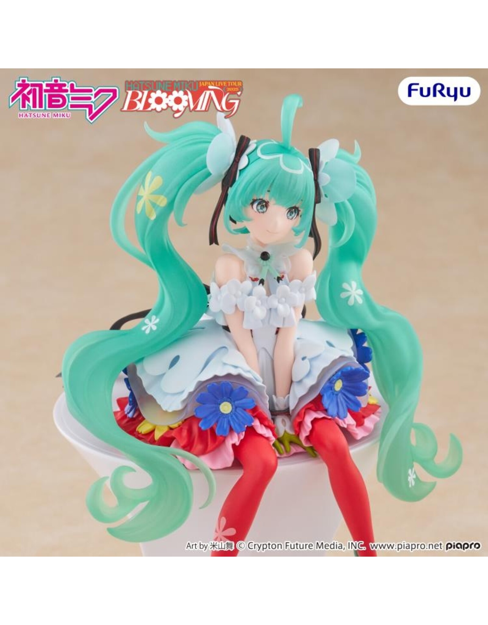 Hatsune Miku Japan Live Tour 2025 Blooming Noodle Stopper Figure