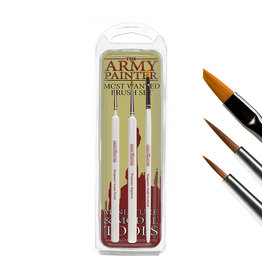 The Army Painter TL5043 Wargamers Most Wanted Brush Set