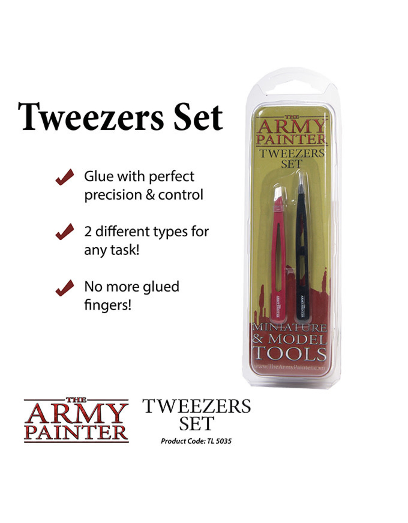 The Army Painter TL5035 Tweezer Set