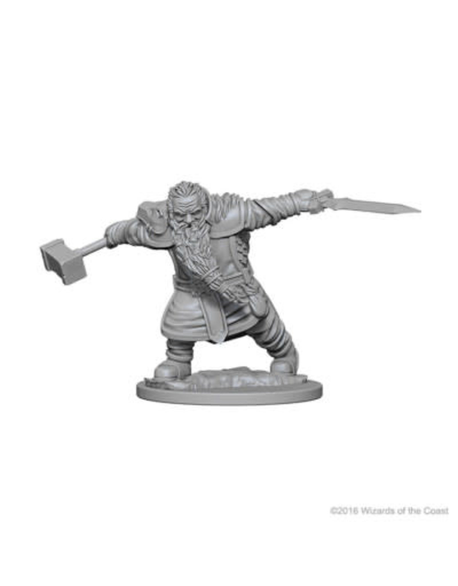Wizkids WZK72616 Dwarf Male Fighter