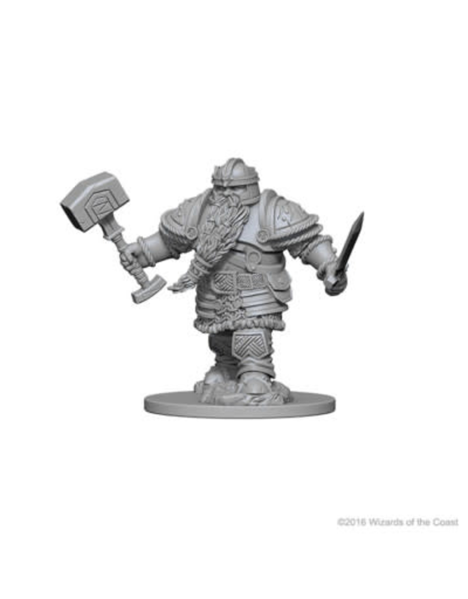 Wizkids WZK72616 Dwarf Male Fighter