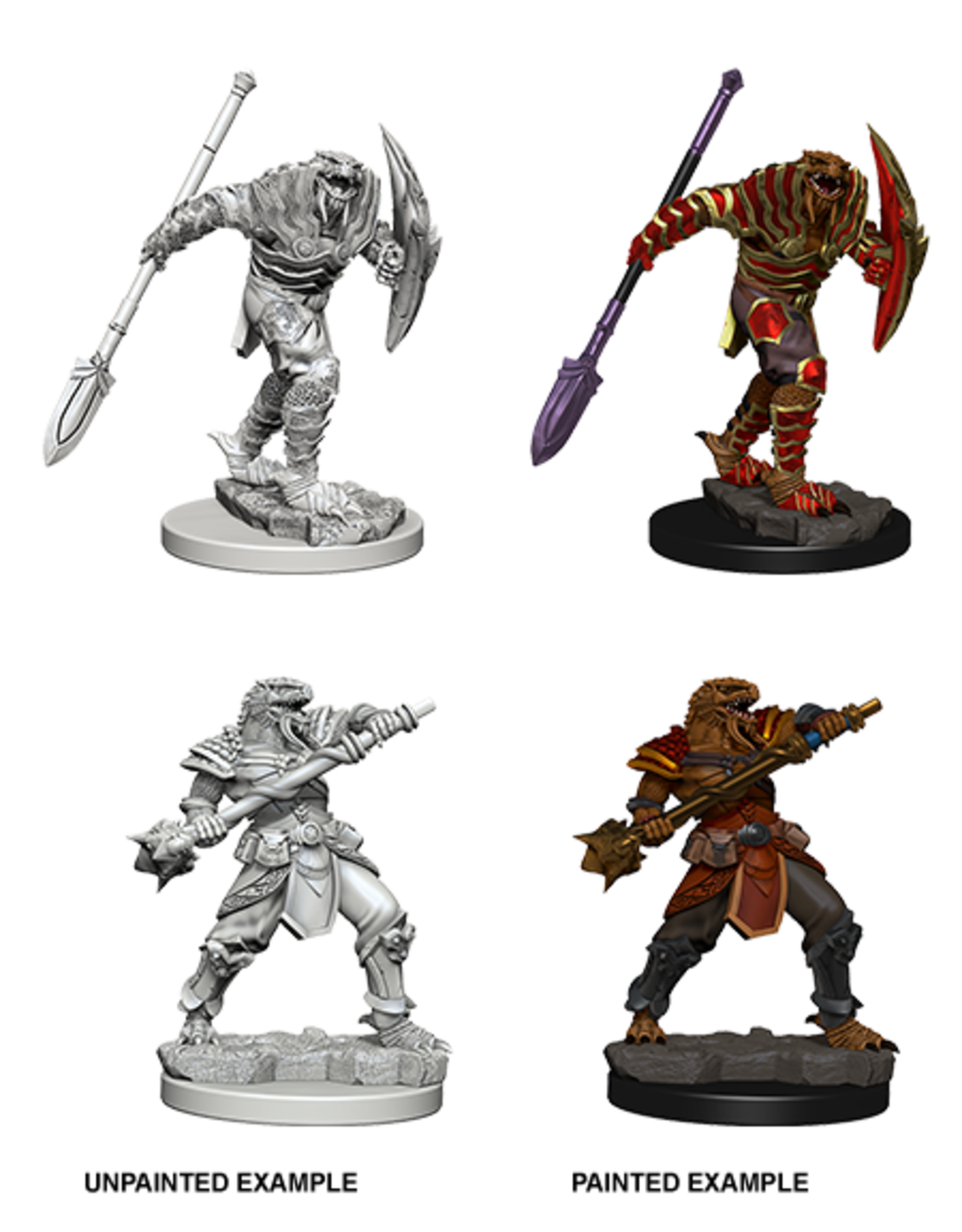 Wizkids WZK73340 Dragonborn Fighter with spear
