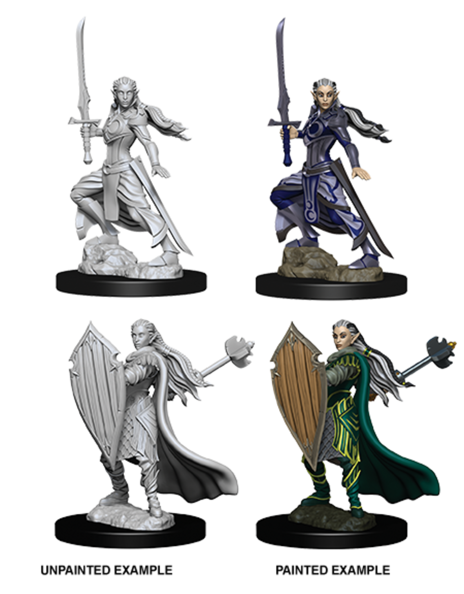 Wizkids WZK73706 Female Elf Paladin