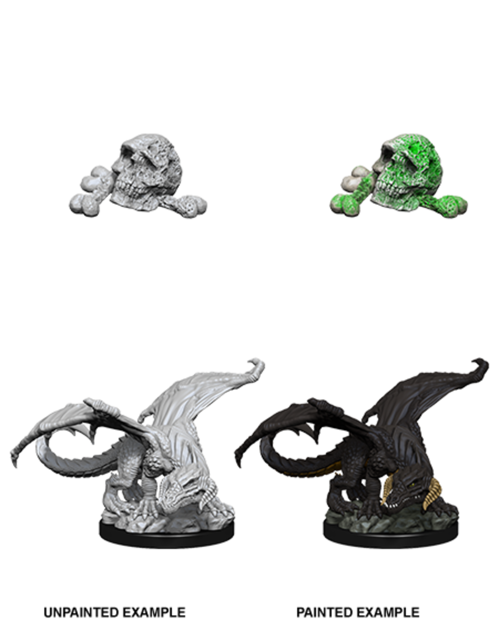 Wizkids WZK73850 Black Dragon Wyrmling