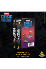ATOMIC MASS GAMES CP24 Hawkeye & Black Widow