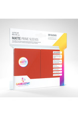 GAMEGEN!C GG1027 Matte Prime Sleeves Red (100)