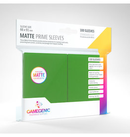 GAMEGEN!C GG1031 Matte Prime Sleeves Green (100)