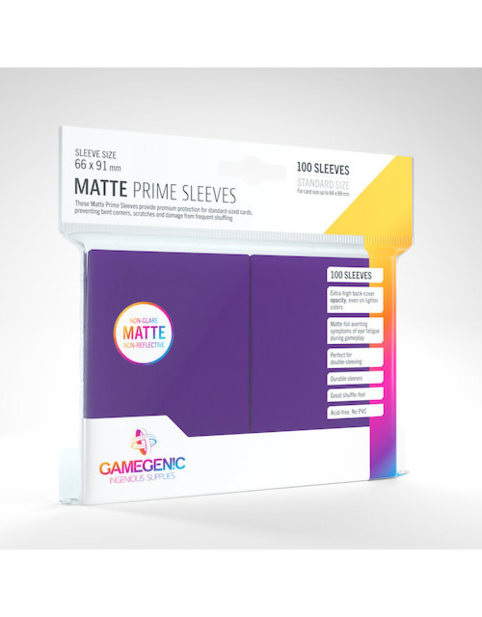 GAMEGEN!C GGS10153ML Matte Prime Sleeves Purple (100)