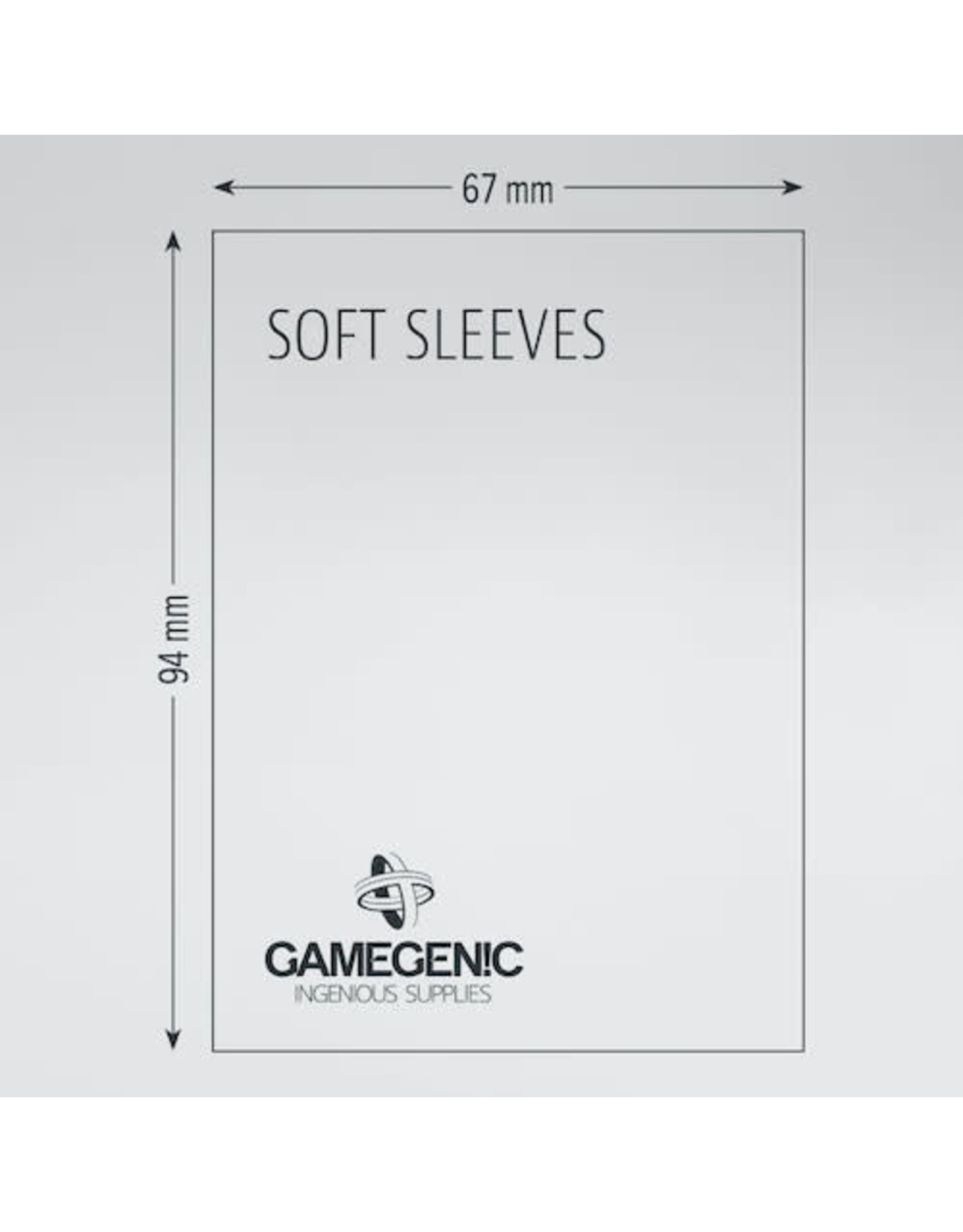 GAMEGEN!C GGS10172 Soft Sleeves 67x94