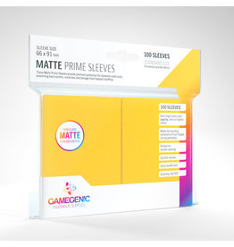 GAMEGEN!C GG1032 Matte Prime Sleeves Yellow (100)