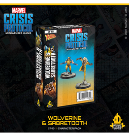 ATOMIC MASS GAMES CP40 Wolverine & Sabertooth