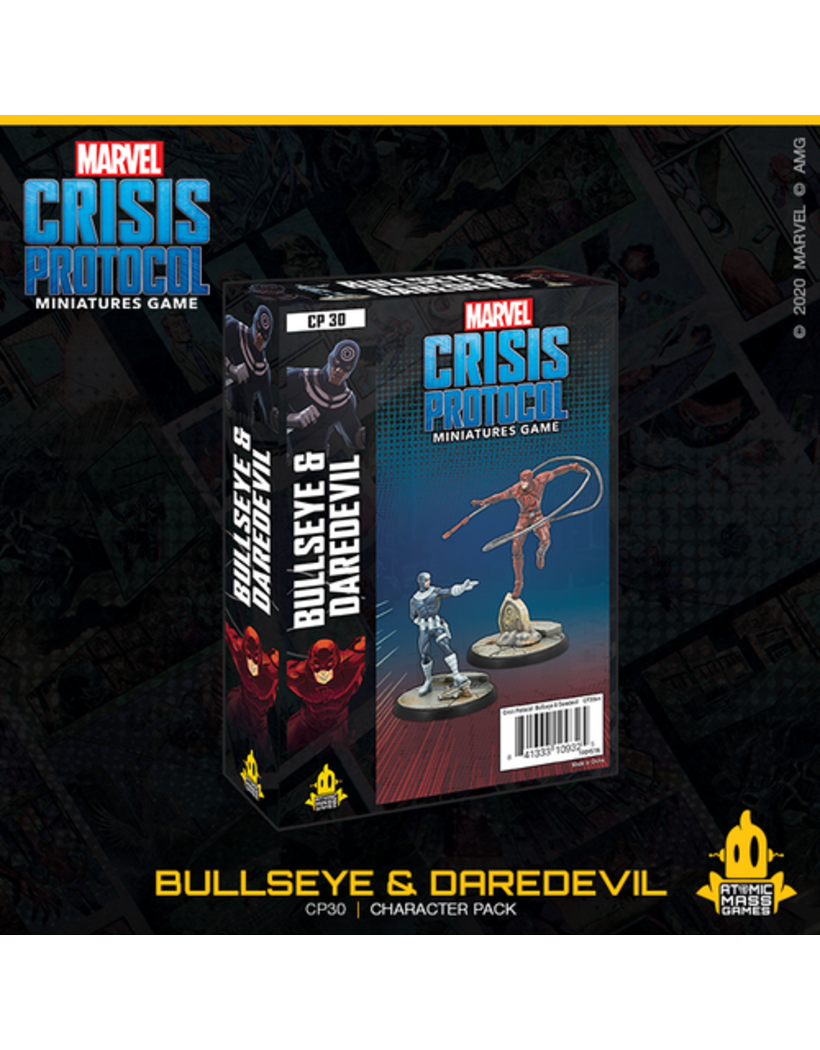 ATOMIC MASS GAMES CP30 Bullseye & Daredevil