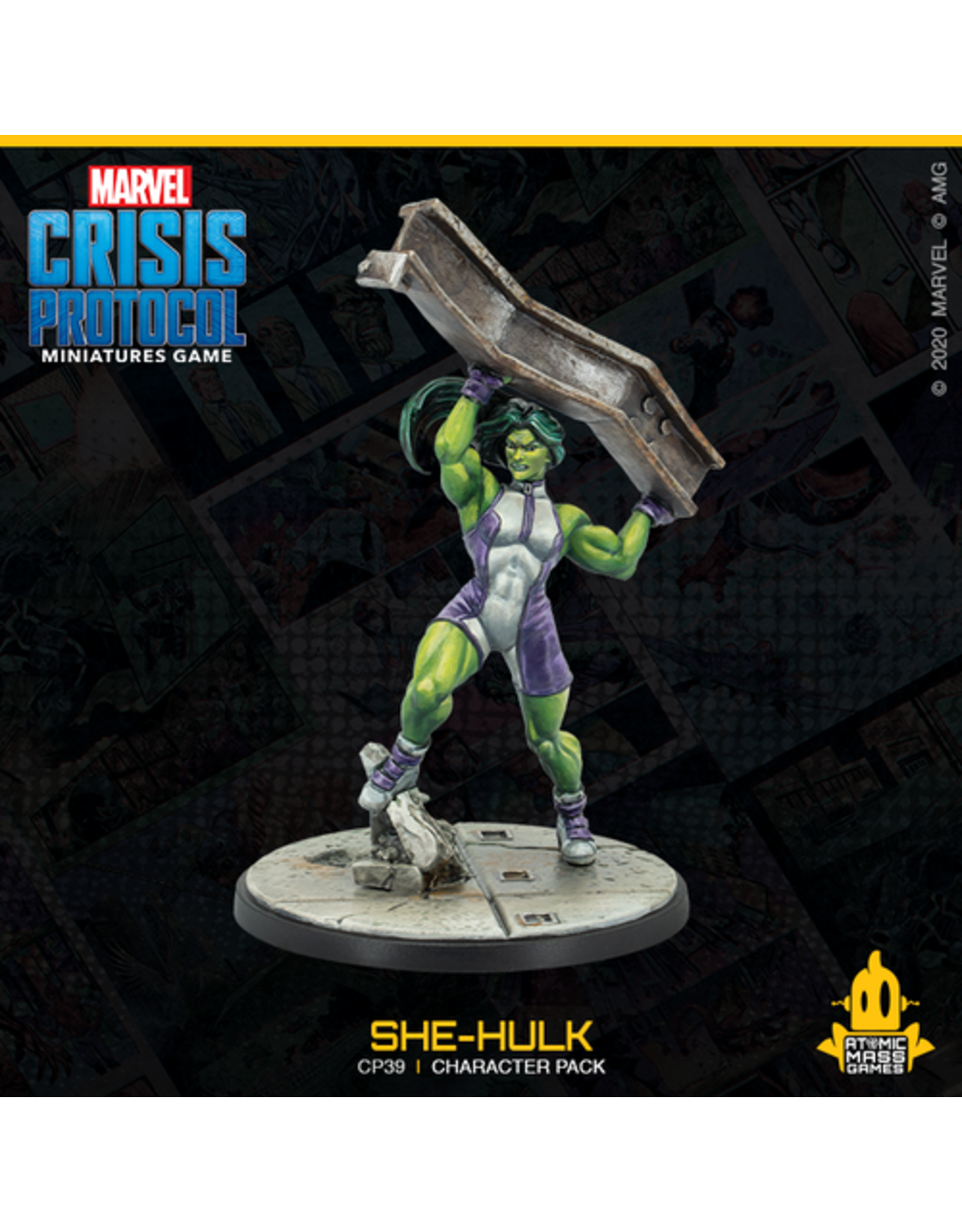ATOMIC MASS GAMES CP39 She Hulk