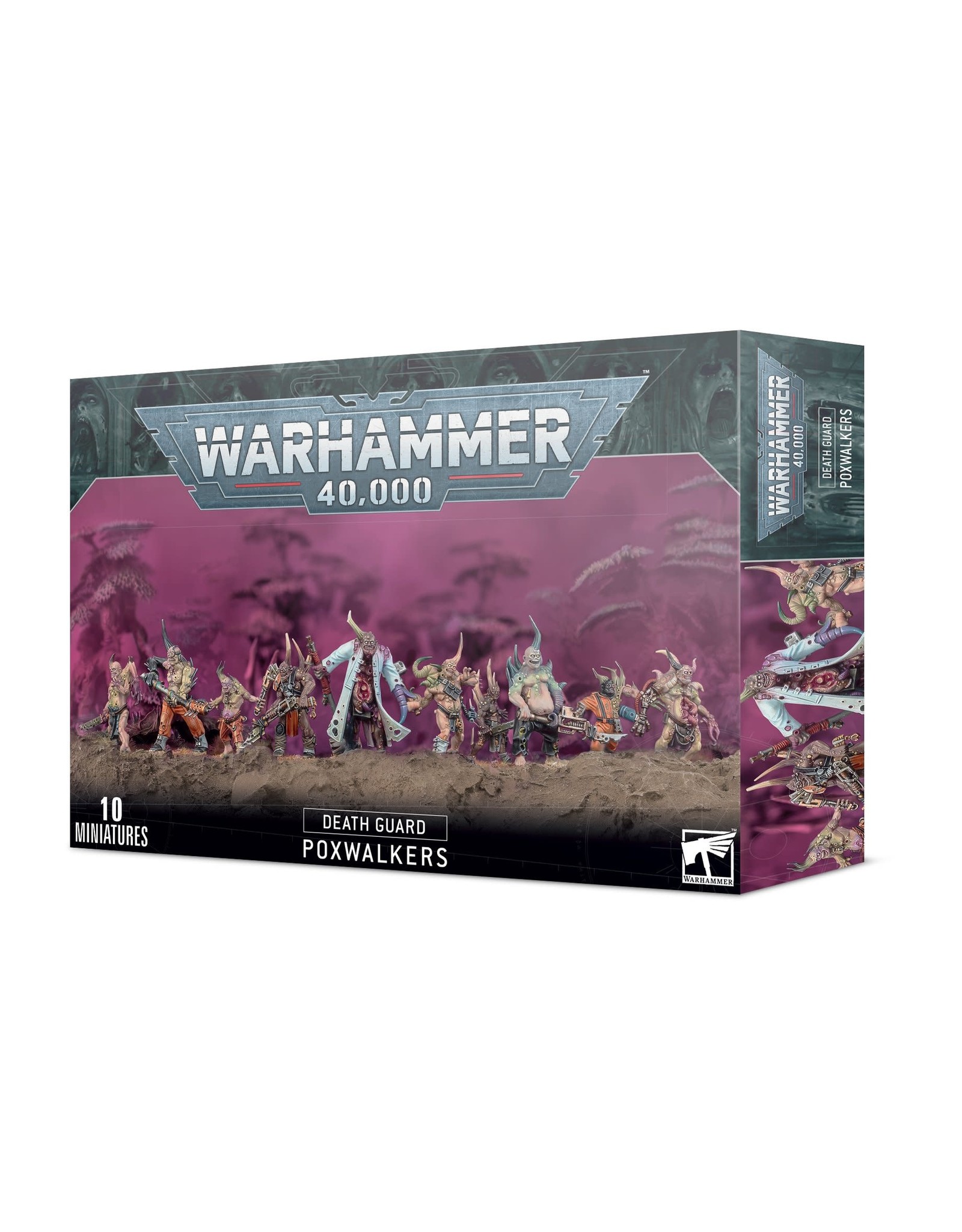 Games Workshop 43-76 Death Guard Poxwalkers