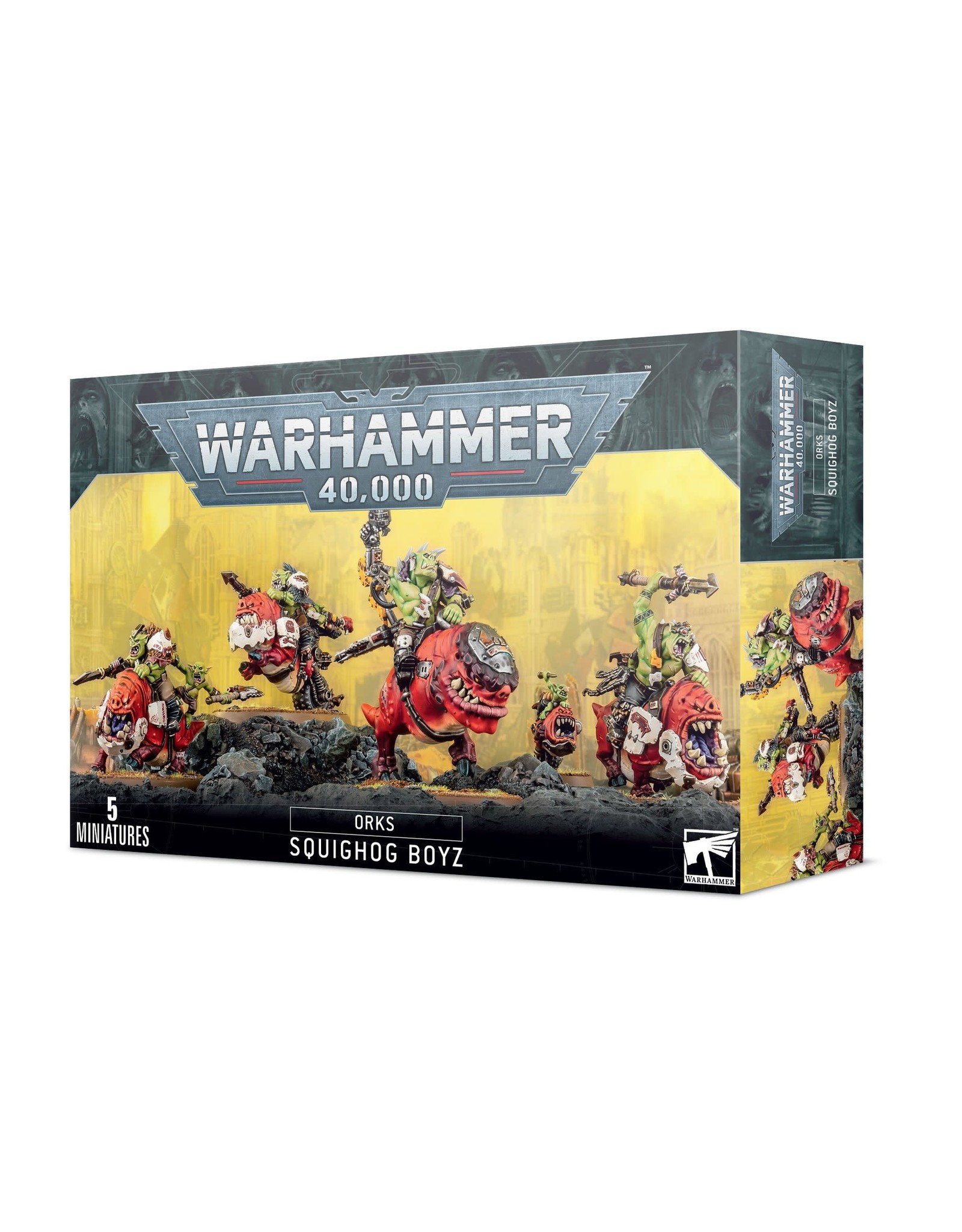 Games Workshop 50-54 Squighog Boyz