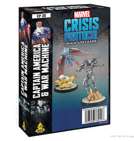 ATOMIC MASS GAMES CP38 Captain America & Warmachine