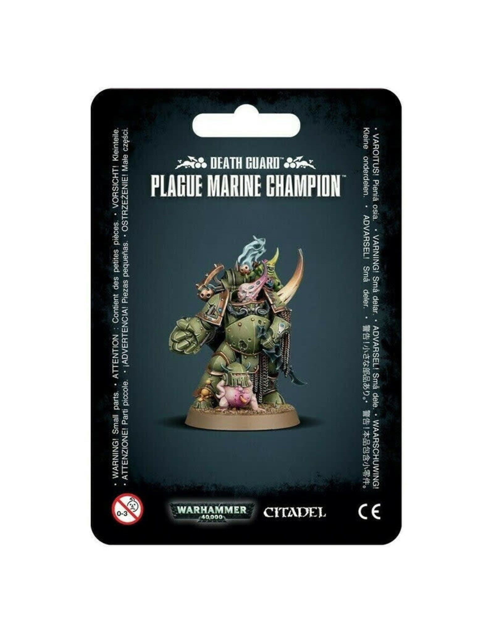 Games Workshop 43-48 Plague Marine Champion