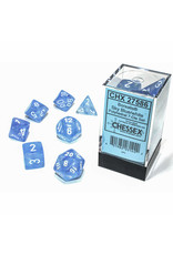 Chessex CHX27586 Borealis: Polyhedral Sky Blue/white 7-Die Set