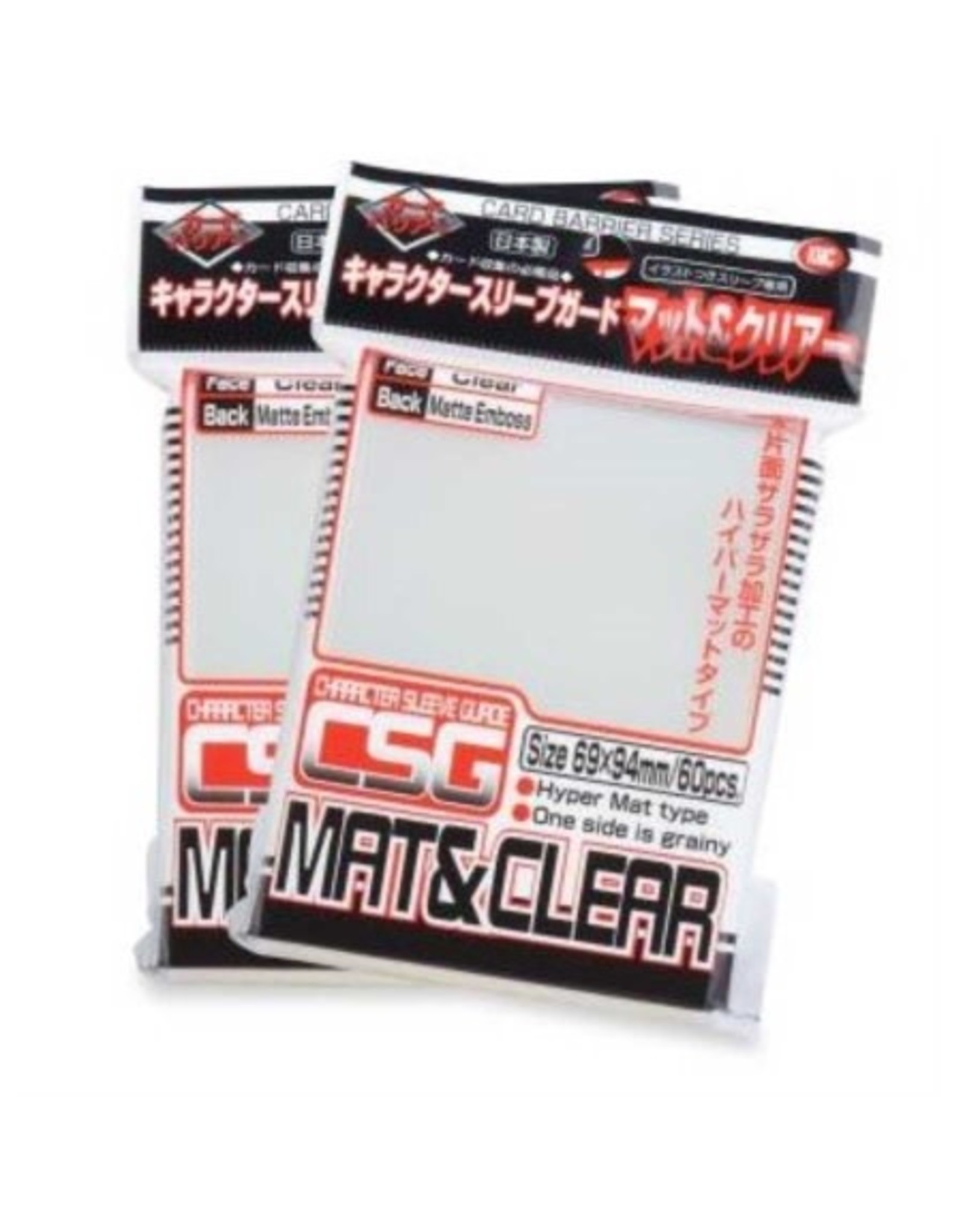 KMC KMC Sleeves: Character Guard Clear