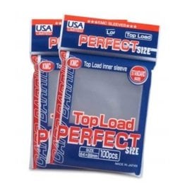 KMC KMC  PerfectSize Top Loader 100ct