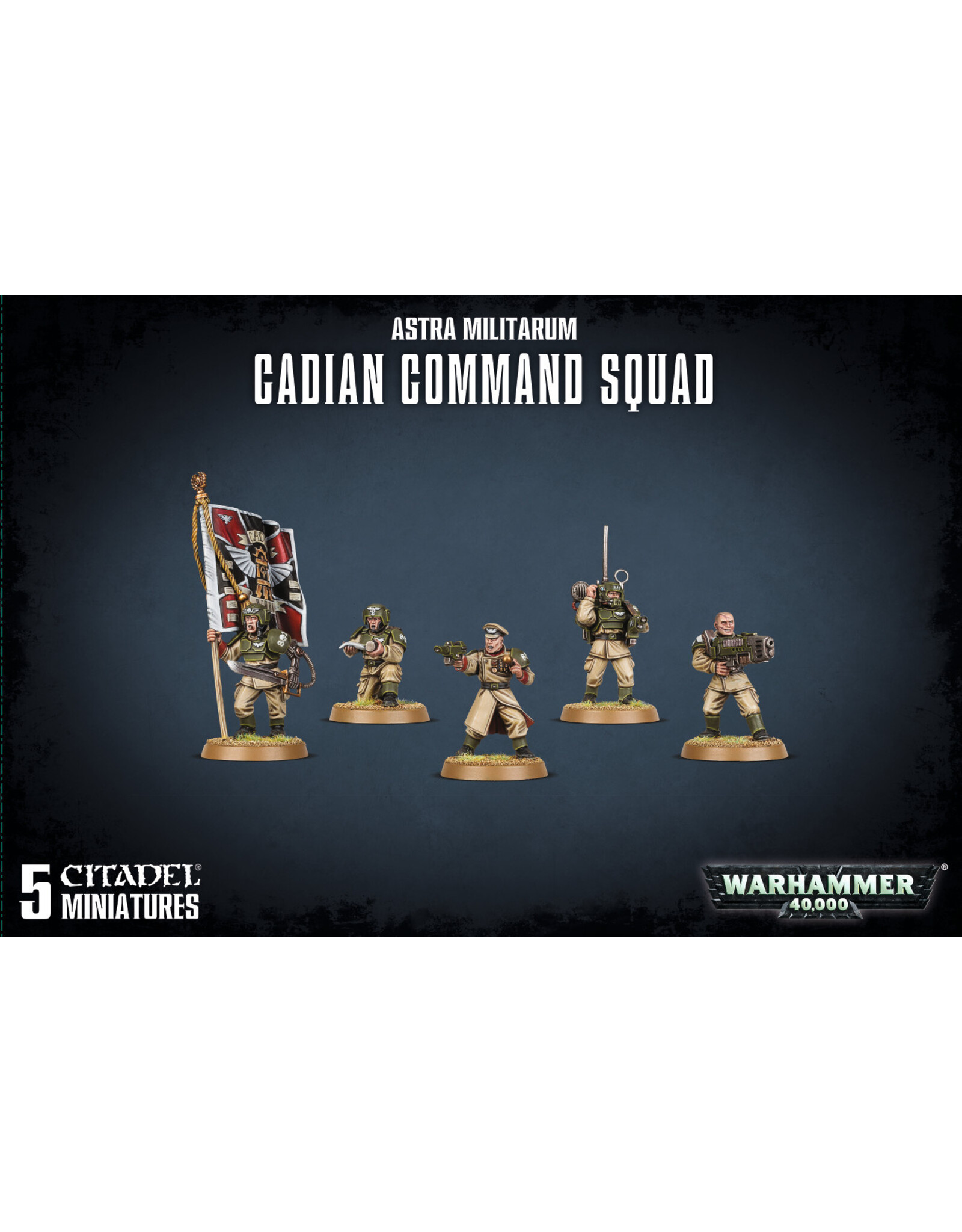 Games Workshop 47-09 Cadian Command Squad