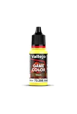 Vallejo VAL73208 Game Color: Washes- Yellow ,  18 ml.