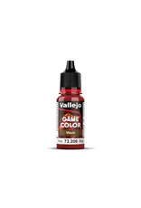Vallejo VAL73206 Game Color: Washes- Red Wash, 17 ml.