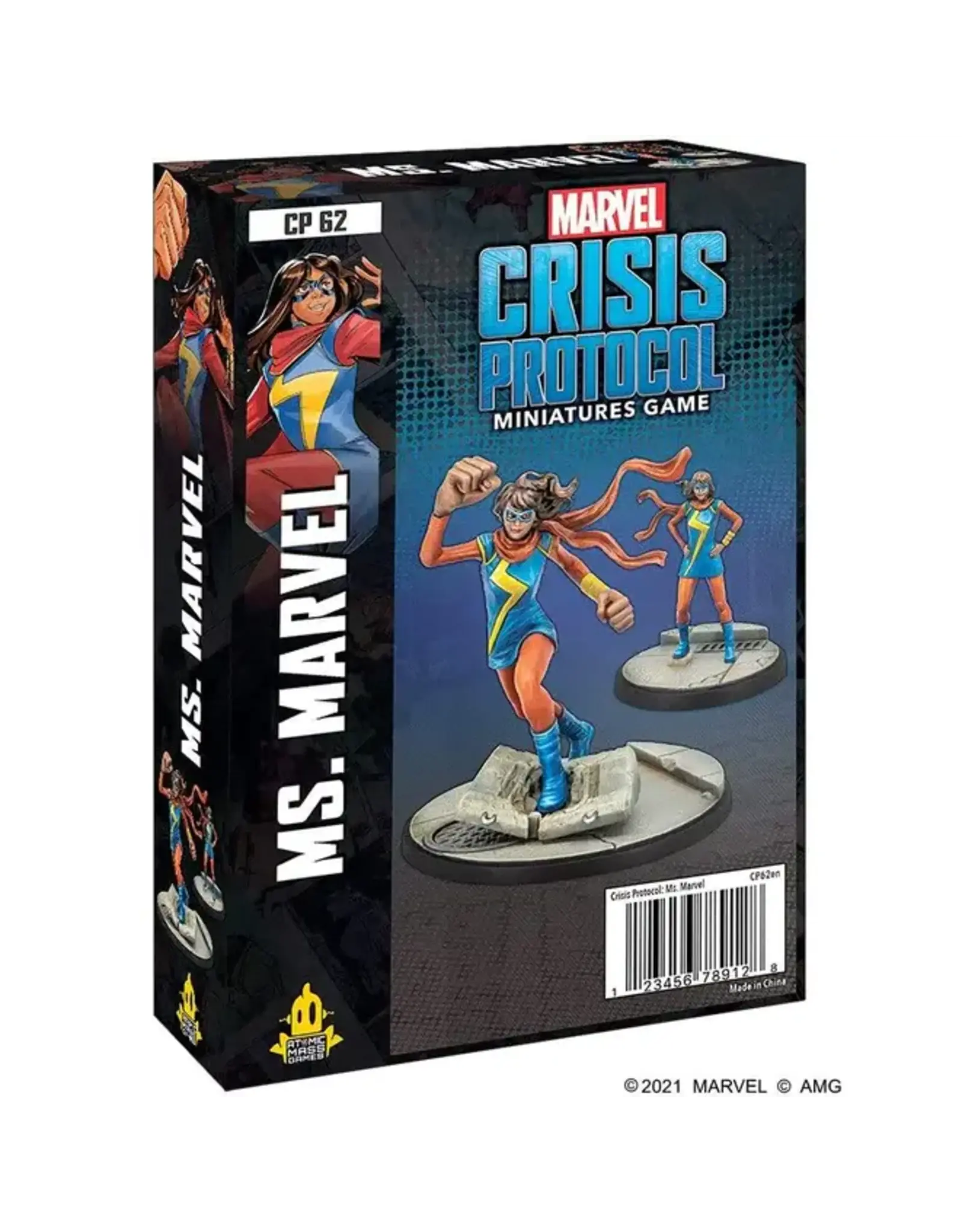 ATOMIC MASS GAMES CP62 Ms Marvel