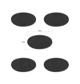 60x35mm Oval Bases (5)