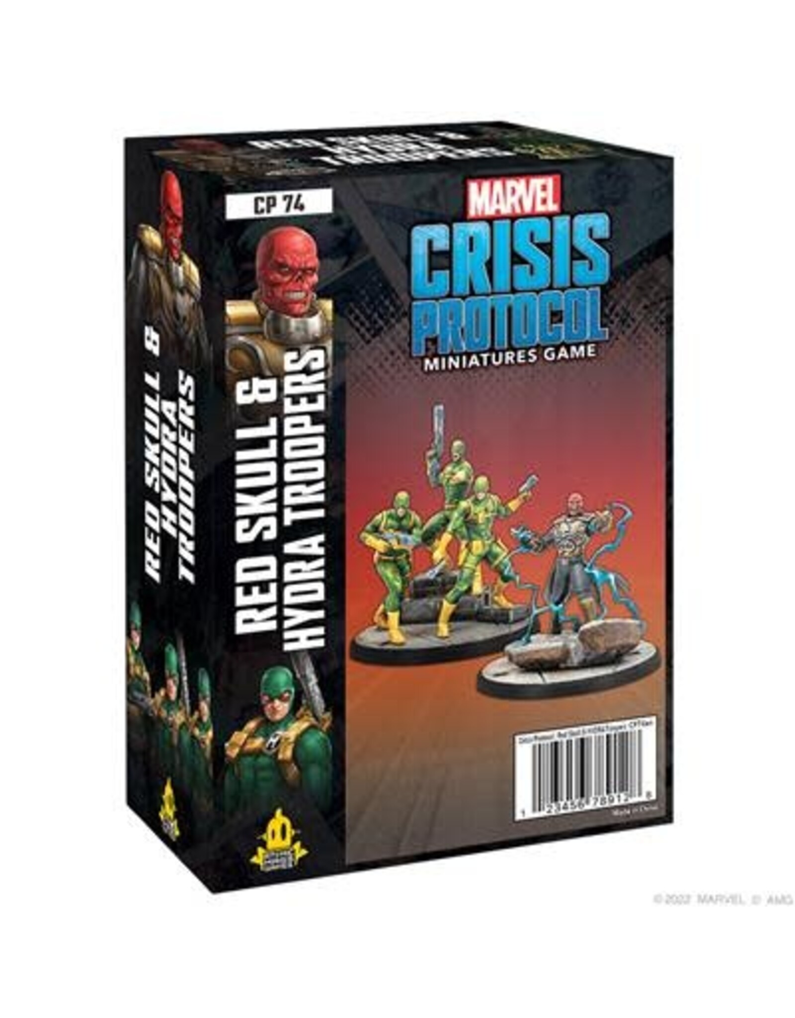 ATOMIC MASS GAMES CP74 Red Skull & Hydra Troopers