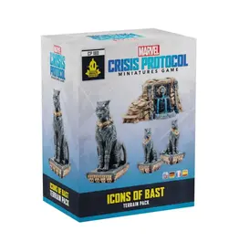 ATOMIC MASS GAMES CP180 Icons of Bast Terrain Pack