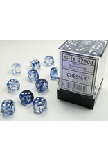 Chessex CHX27808 Nebula: 12mm D6 Black/White (36)