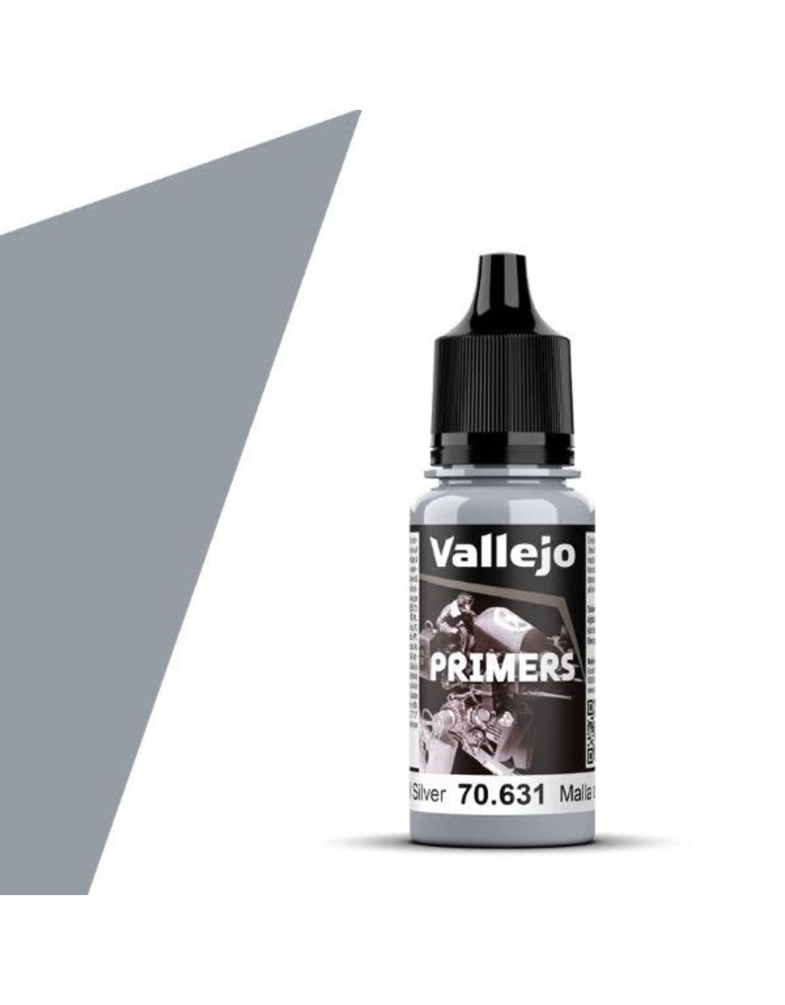 Vallejo VAL70631 Chainmail Silver Surface Primer 2.0