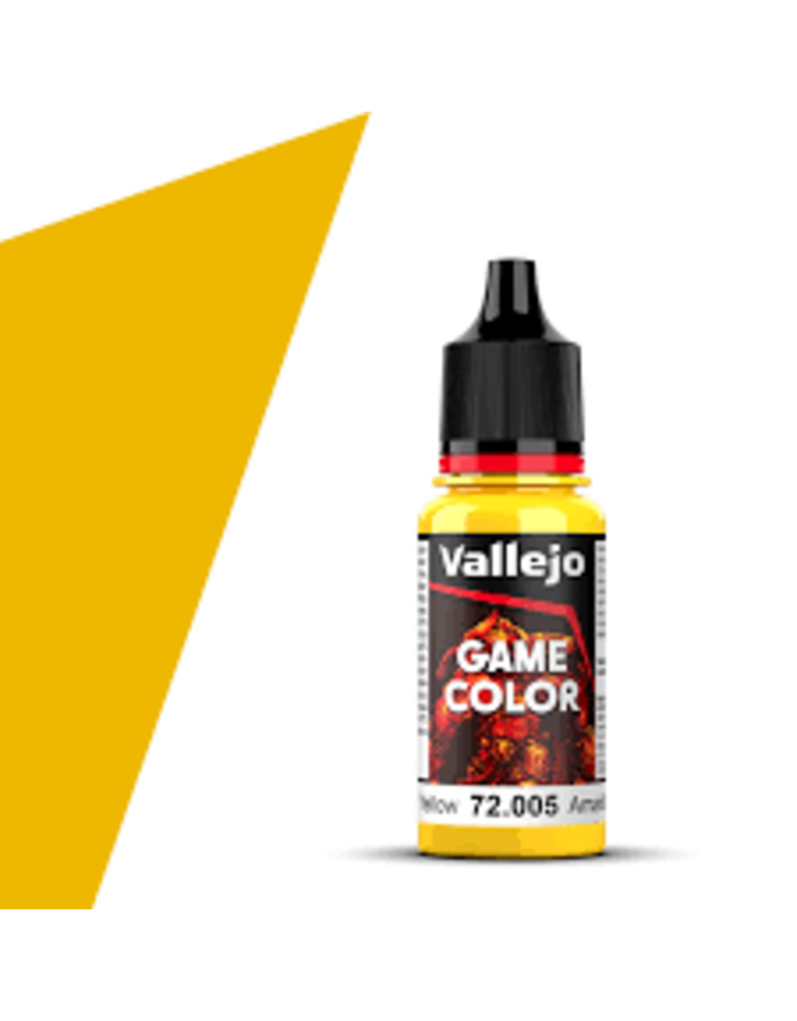 Vallejo VAL72005 Game Color: Moon Yellow, 17 ml.