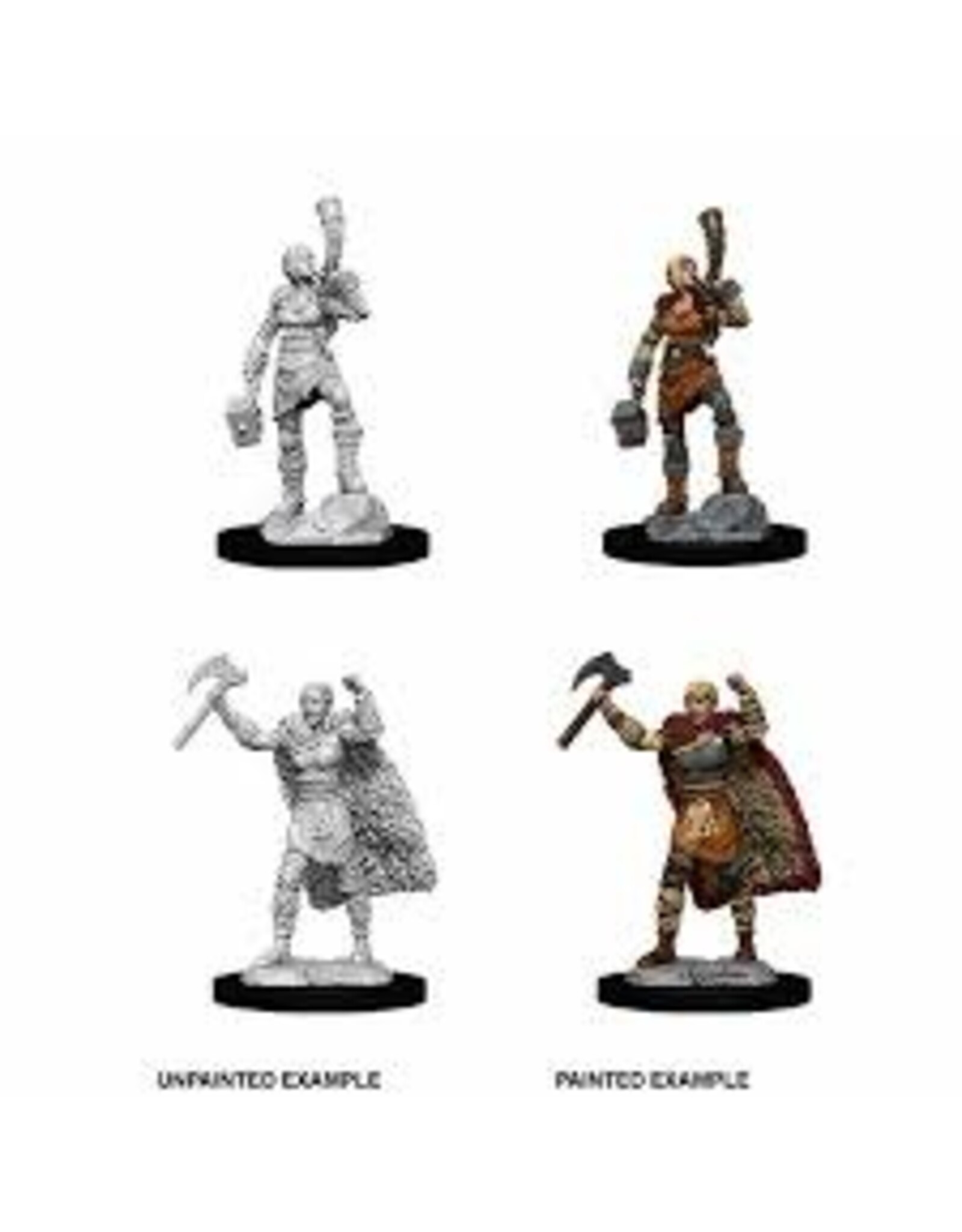 Wizkids WZK90056 Female Human Barbarian